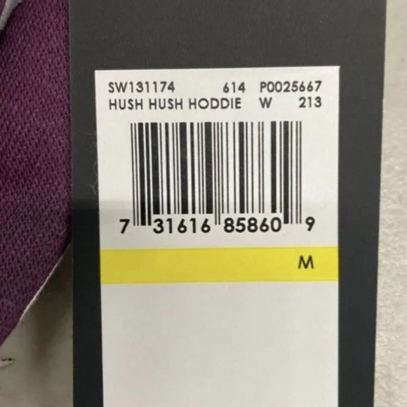 FILA Hush Hush Hoddie Sweater Size M NWT MSRP $50 - Picture 5 of 6